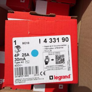 Interrupteur différentiel Legrand 4P 25A 30mA