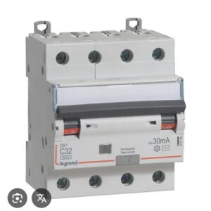 Interrupteur sectionneur modulaire 4 pôles