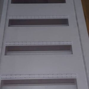 Tableau électrique modulaire 5 rangées
