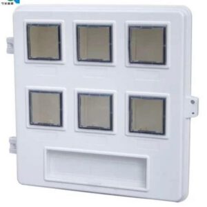 Boîtier compteur électrique 6 postes