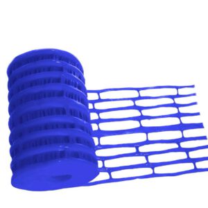 Filet de balisage de sécurité bleu