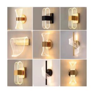 Applique murale LED design ruban