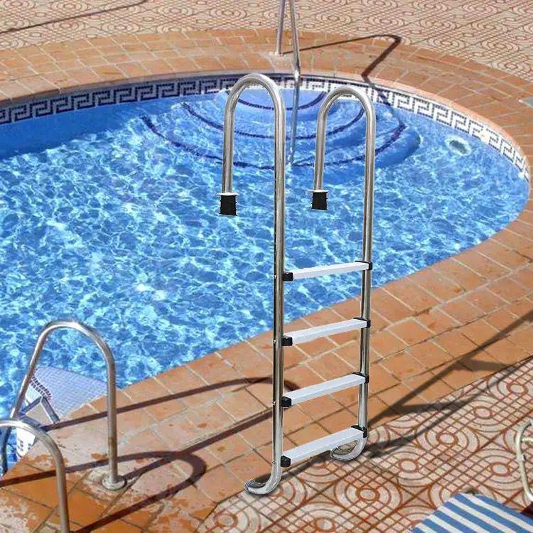 Échelle de piscine inox à 4 marches