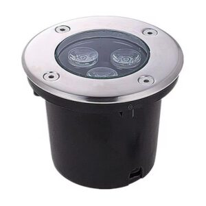 Spot LED encastrable de sol inox